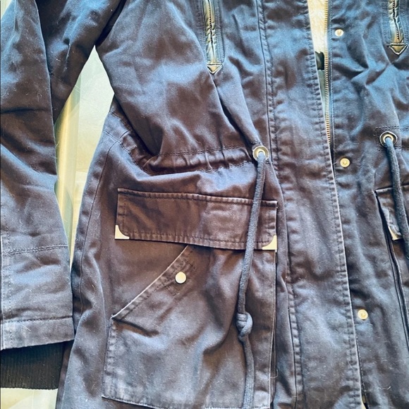 Navy Winter Jacket - Picture 1 of 11